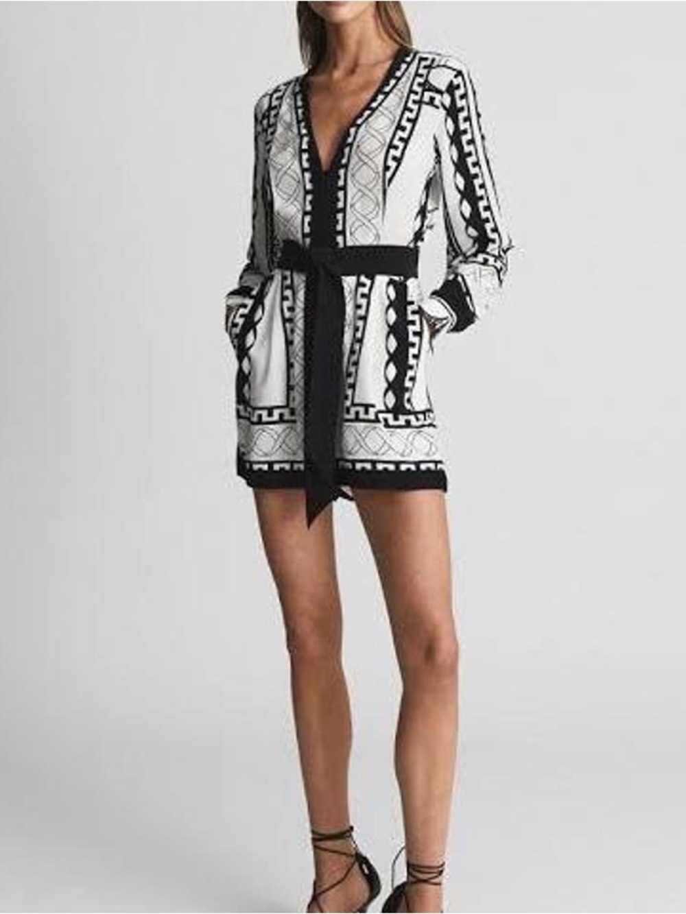 Reiss belted Romper